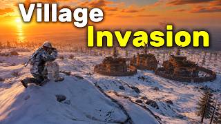 We invaded the RICHEST Village in Rust Console...