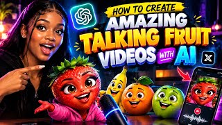 How to Create AMAZING AI Talking Fruit Videos 🍓🍌 | AI Talking Fruit Tutorial