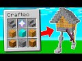 CRAFTEAMOS CASAS que CAMINAN en MINECRAFT 😂😱 MINECRAFT es ALEATORIO