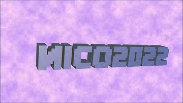 Nico5055 Intro! (Contest Entry)