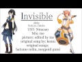 【Hoshino Fumika, Akeko windows 100% UTAU】invisible【UTAUカバー】