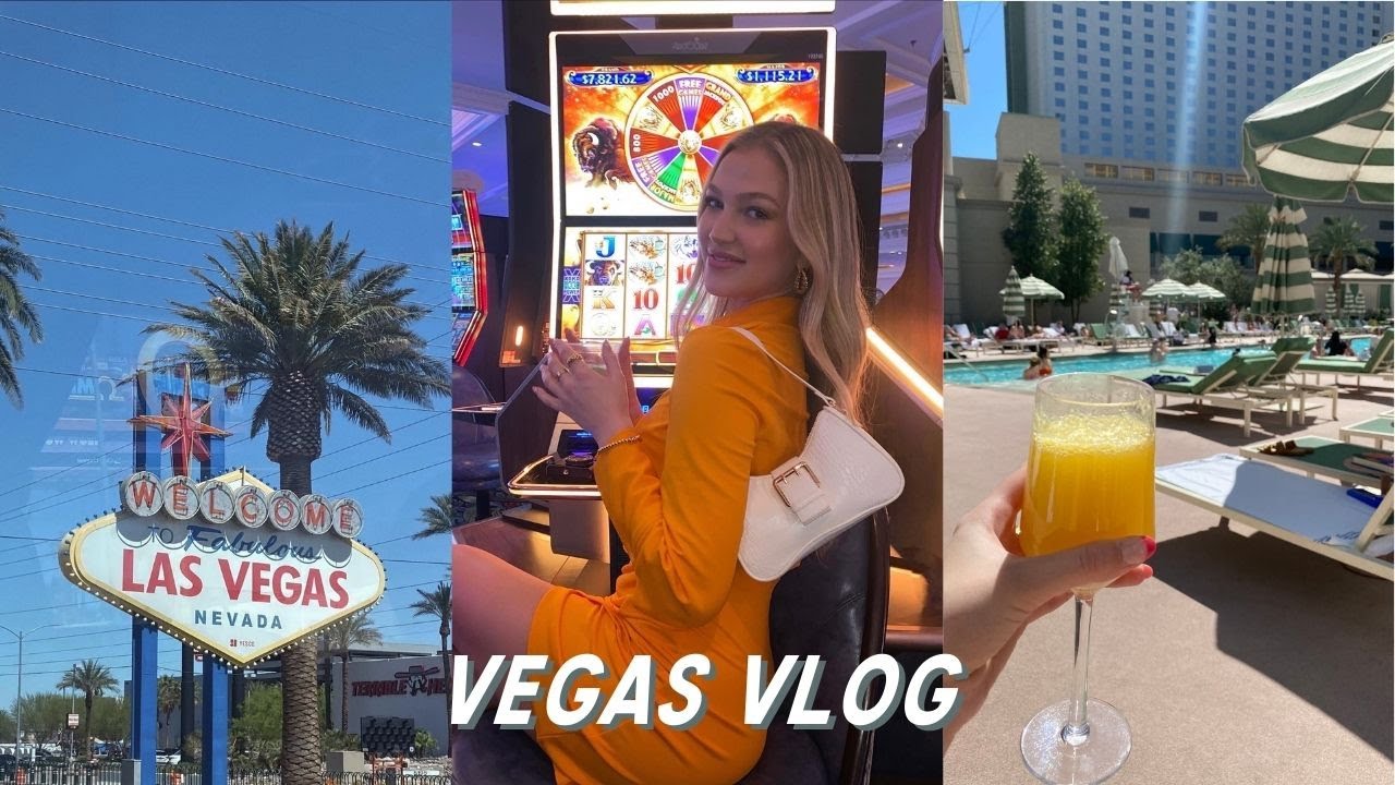 vegas vlog: come with me on a work retreat | maddie cidlik