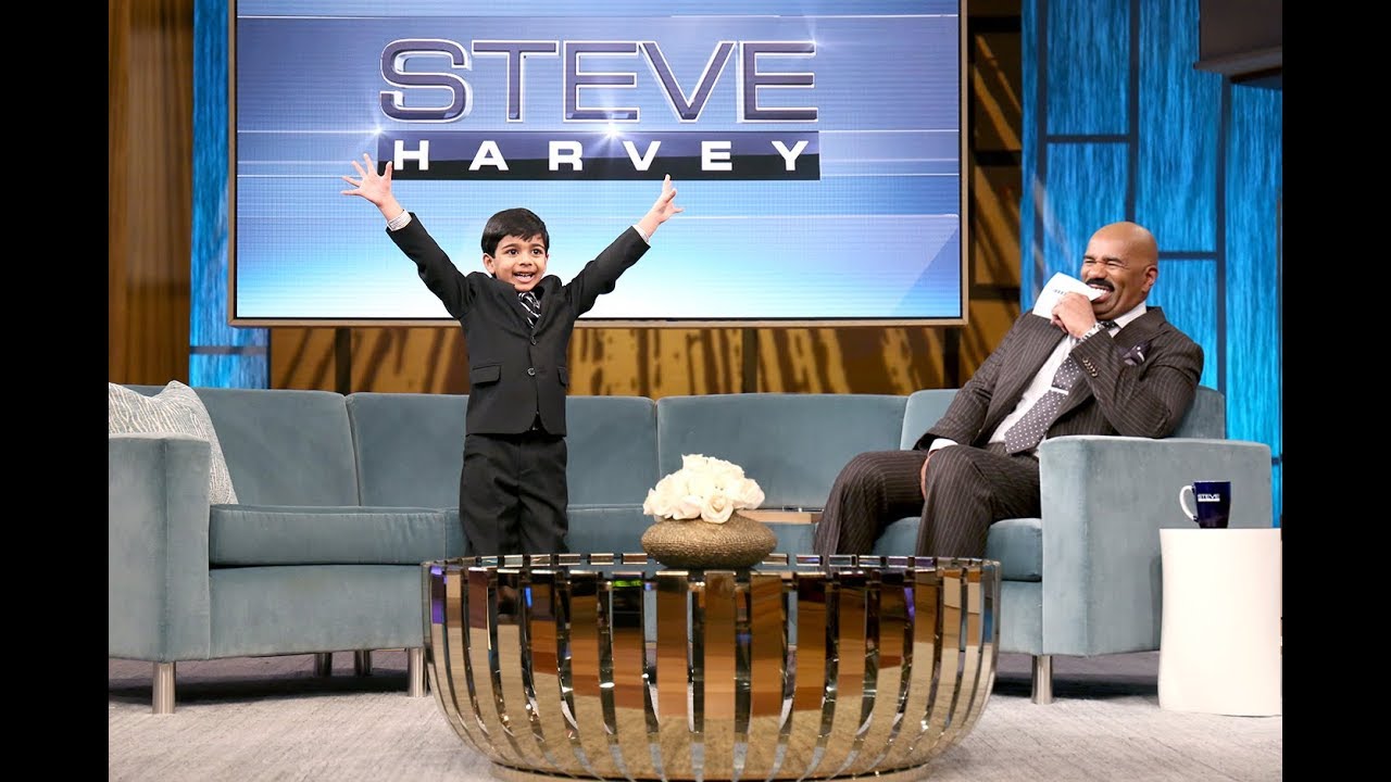 Download Steve Harvey TV Show | Steve Harvey and Akash Funny Spelling Bee