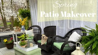 Spring Patio Makeover 🌿 Summer PATIO DECOR