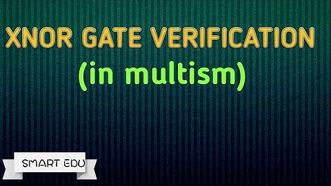 xnor gate in multism