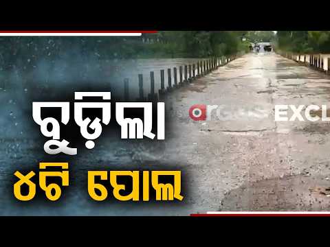 Rain Havoc In Malkangiri: 4 Bridges Submerged, NH-326 Cut Off As Water Rises | Argus News