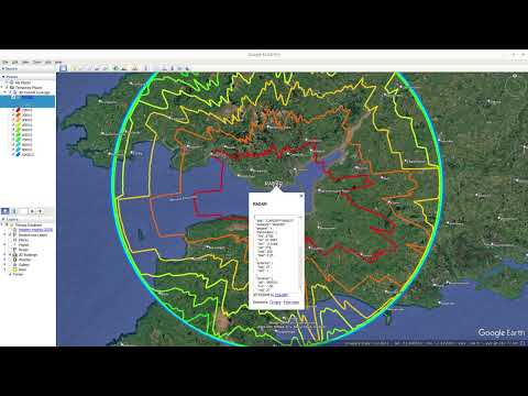 3D Airspace analysis using the CloudRF API