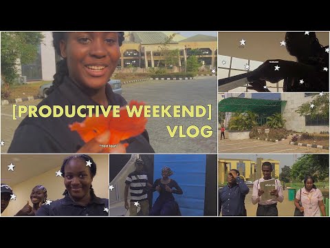 uni diaries ‘01: A PRODUCTIVE WEEKEND IN UNI: shopping, studying, bts of a photoshoot | hephzibah