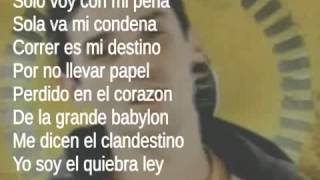 Manu Chao - Clandestino (Lyrics) Resimi