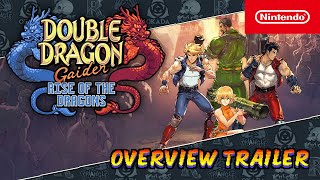 Double Dragon Gaiden: Rise of the Dragons - Overview Trailer - Nintendo Switch