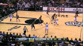 Spurs Motion Offense: Weak - Pass ahead to quick post up