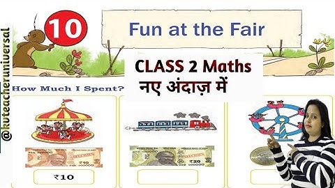 Fun at the Fair Class 2 Maths/ Class 2 Maths Chapter 10 New NCERT/CBSE syllabus
