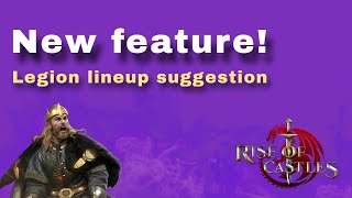 Rise of Castles new feature! Legion lineup screenshot 5