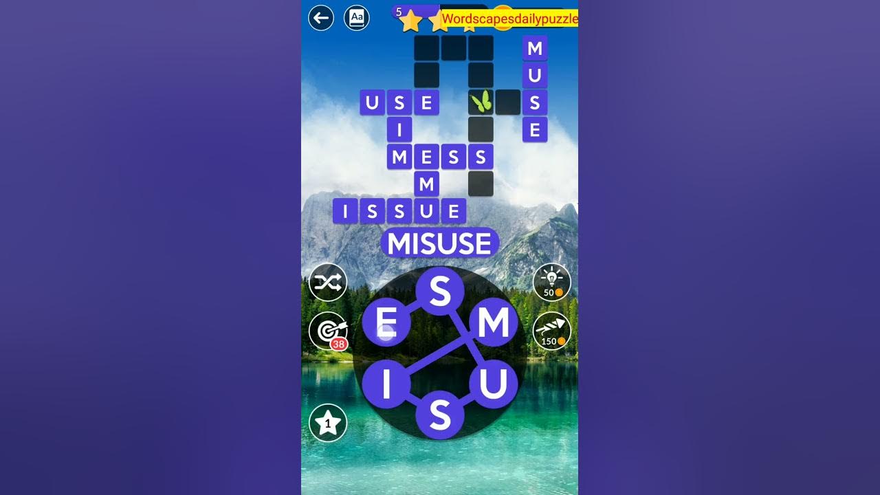 WORDSCAPES Daily Puzzle April 22, 2023 YouTube