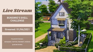 [Stream Test] DECORATING BUNSIMIES SHELL CHALLENGE (silent stream) | The Sims 4