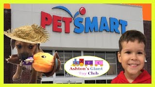 PUPPY Puppy Nico Visits PetSmart Pet Store for the FIRST TIME with His Boy Ashton!! Ashton from Ashton