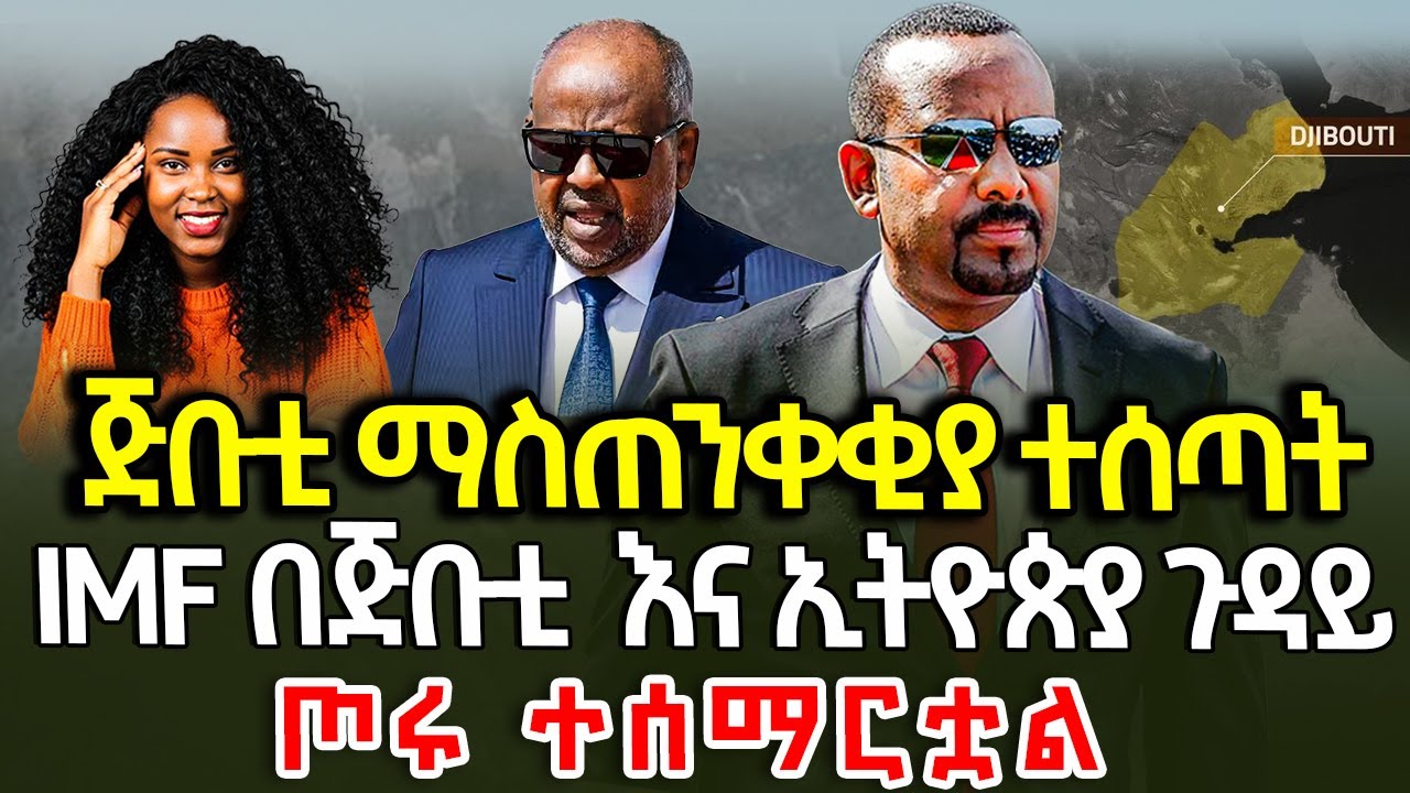 ጅቡቲ ማስጠንቀቂያ ተሰጣት/IMF በጅቡቲ  እና ኢትዮጵያ ጉዳይ /ጦሩ ተሰማርቷል