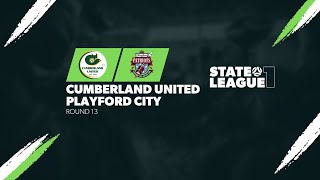#StateLeagueOne | RD13 - Cumberland United v Playford City 2024