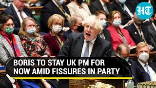 Boris Johnson wins confidence vote over partygate; But faces deep rebellion from Tory ranks