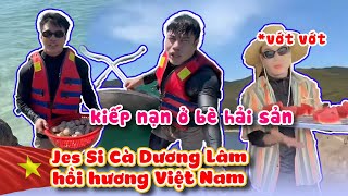 Jes Si Cà Dương Lâm và những kiếp nạn đi làm ở bè hải sản Bình Hưng, kiêm luôn cứu hộ vớt khách