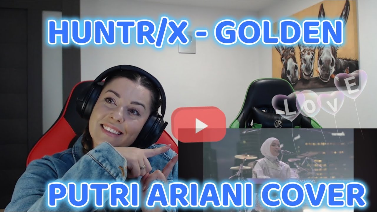 HUNTR/X — ЗОЛОТАЯ КРЫШКА ПУТРИ АРИАНИ | Реакция семьи Палл! 🇮🇩