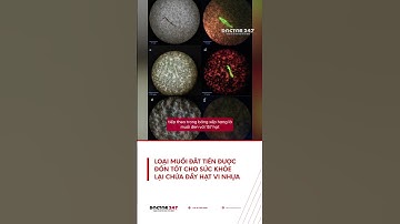 Muối đắt tiền nhất chứa nhiều vi nhựa nhất – sự thật bất ngờ về muối hồng Himalaya #viralvideo