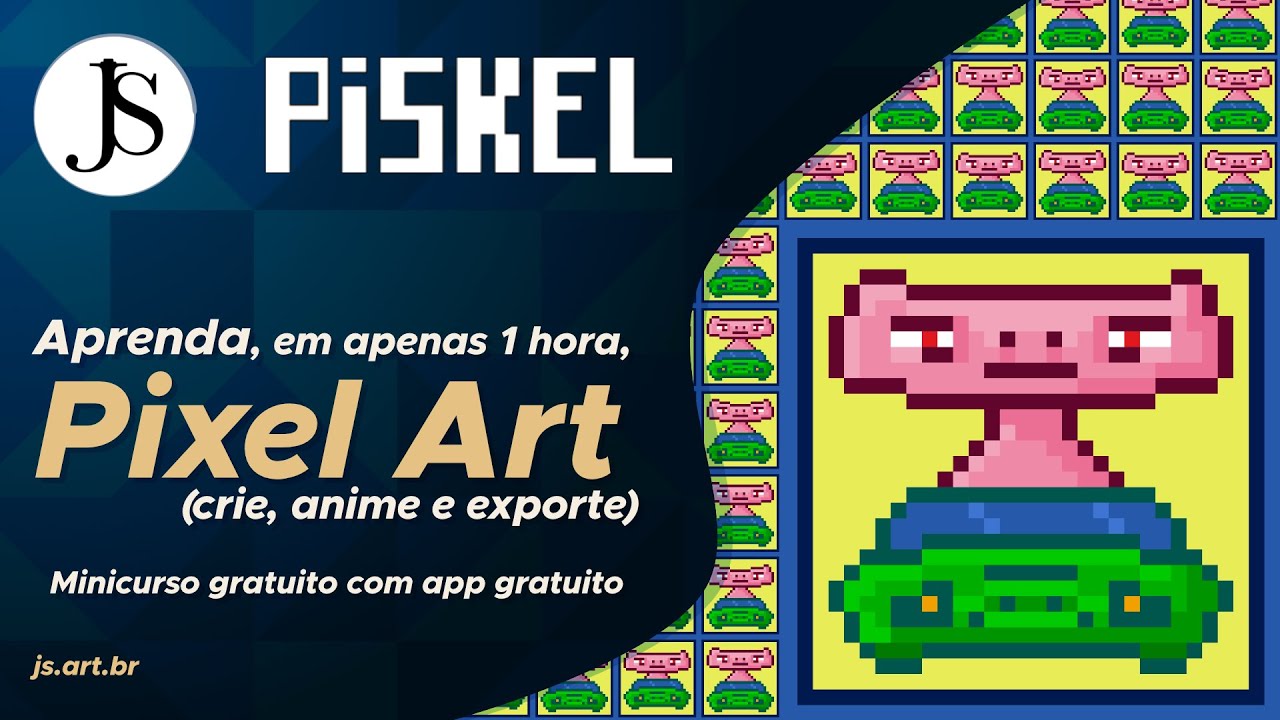 Eu vou fazer uma pixel art para você