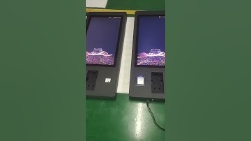 Self Service Ordering Kiosk Production