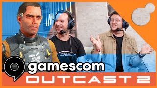 I went to #gamescom2022 and played OUTCAST 2!