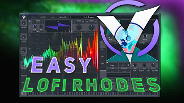 LOFI RHODE PIANO in VITAL in ONE MINUTE [Sounddesign]