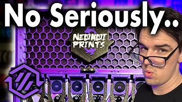 I built one of the coolest 3D printers on the internet