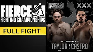 LOGAN TAYLOR VS JAVI CASTRO | FULL FIGHT