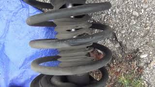 How to replace front struts 96-07 Ford Taurus w/subframe drop