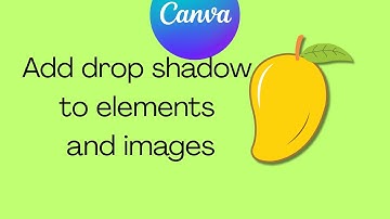 How To Add Drop Shadow to Elements And Images On Canva