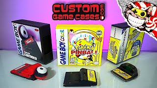 *New* DEEP Game Boy Custom Game Cases for Large Carts - GB Camera, Rumble Carts, WarioWare: Twisted