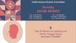 Top Tips and Hacks to Get Out of the Trigger Zone