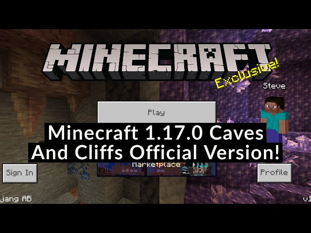 download Minecraft 1.17.100.59 como baixar a última versão do MCPE (CAVES &  CLIFFS) tutorial 2020 