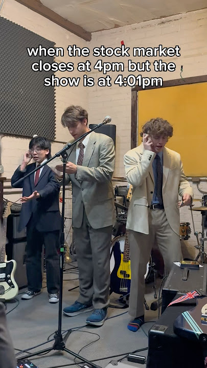 Indie Band Takes on Wall Street #bandhumor #bandhumor #indierock #indieband