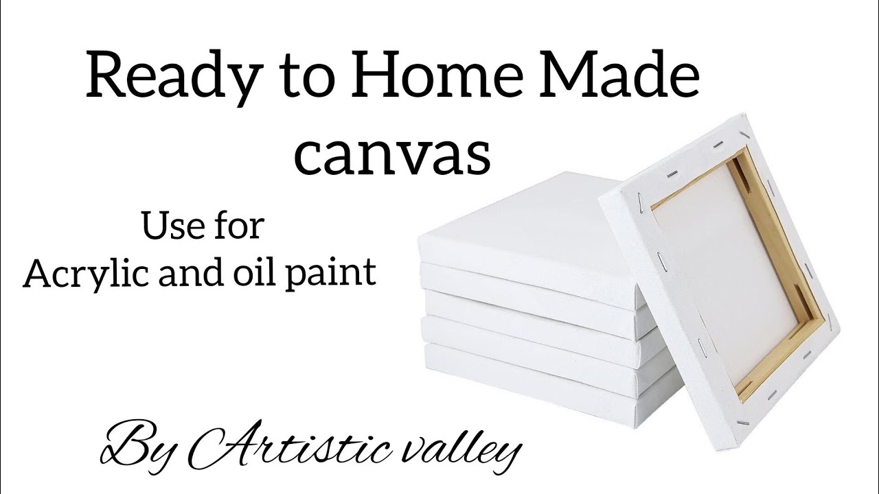 How to Make Canvas at home DlY Home Made DIY canvas Board 