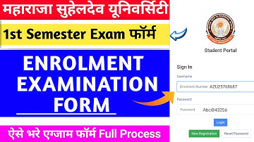 msdu board form kaise bhare 2025 | msdsu azamgarh examination form kaise bhare | samarth portal exam