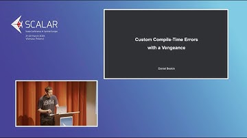 Daniel Beskin CUSTOM-COMPILE ERRORS WITH A VENGEANCE Scalar Conference 2024