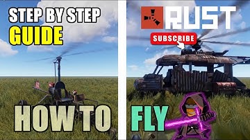 Minicopter Heli Guide -  How To Fly In 2024 | Rust Tutorial