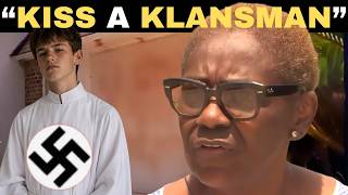 13 Year Old Sprays Hate Speech On Brown Woman's Home & Burns Fire In Her Yard!!