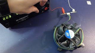 Overvolting an Intel CPU Fan