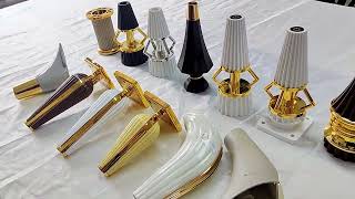 Various styles luxury decorative plastic sofa legs wholesale price custom furniture accessories leg