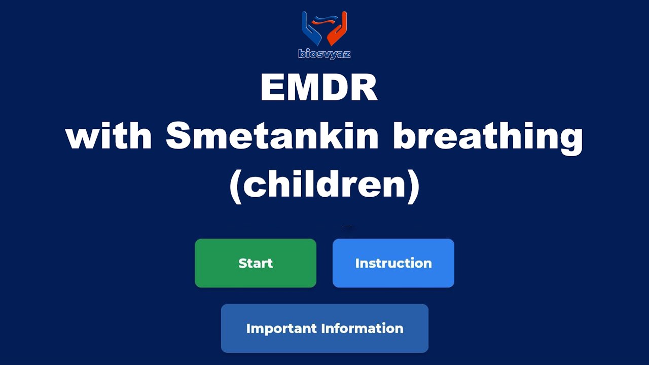 Free App "EMDR (children) with Smetankin breathing"