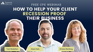 How to Help Your Client Recession Proof Their Business
