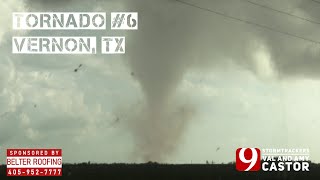 SW of Vernon, TX - Tornado #6 - 4-23-21 by Val and Amy Castor