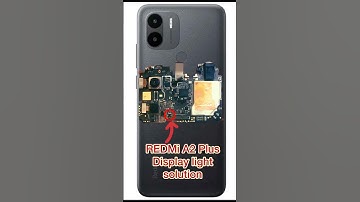 Redmi A2 Plus Display light not working || Mi A2+ black screen solution #howto #howtorepair #mia2