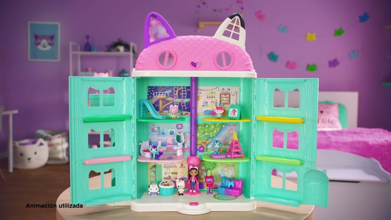 Goteo desarrollo de Violeta La Casa de Muñecas de Gabby - YouTube